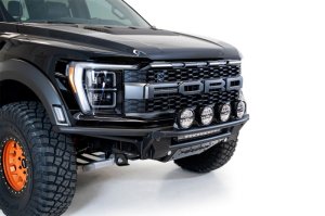 Ford F-150 Raptor Front Bumper - Addictive Desert Designs - ADD Pro Bolt-On - Hammer Black - `21-`22 Ford F-150 Raptor Front Bumper - Addictive Desert Designs - ADD Pro Bolt-On - Hammer Black - `21-`22